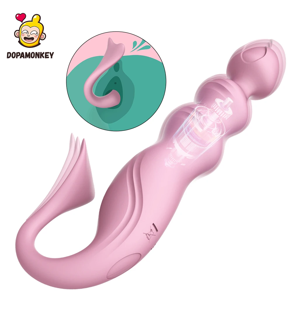 Smacking my clit with a sex toy