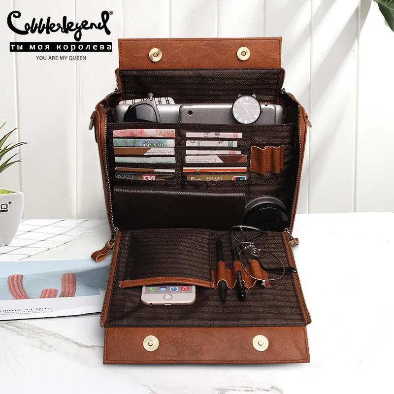 

WOMEN'S Leather Bags New Style Full-grain Leather Hand Retro WOMEN'S Bag Storgage Bag Shoulder Bag