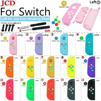 

JCD DIY Left For Joy-Con Housing Case for Nintend for Switch NS Controller Left for Joy-Con shell game console for switch case