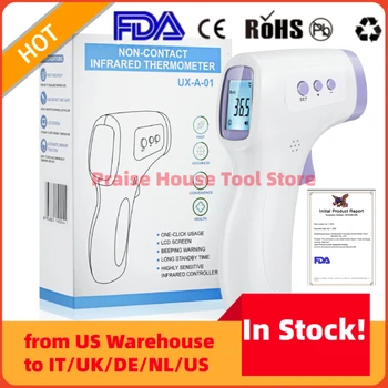 

CE/FDA Certified Non-contact Infrared Forehead Thermometer for Adult/Child Digital Laser Temperature Tool for Home/Company 1 Set