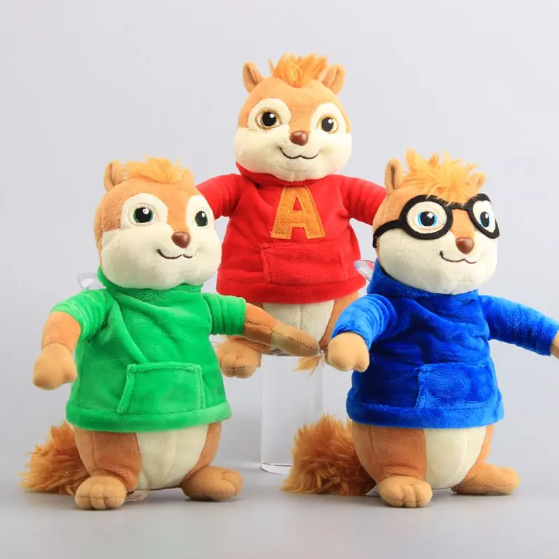 alvin and the chipmunks stuffed animal
