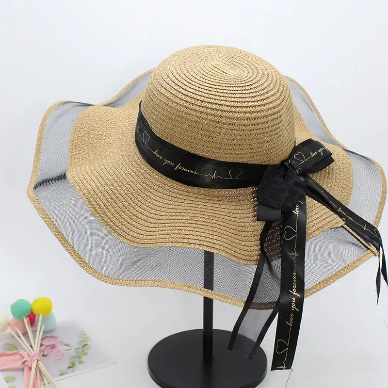 ladies straw sun hats