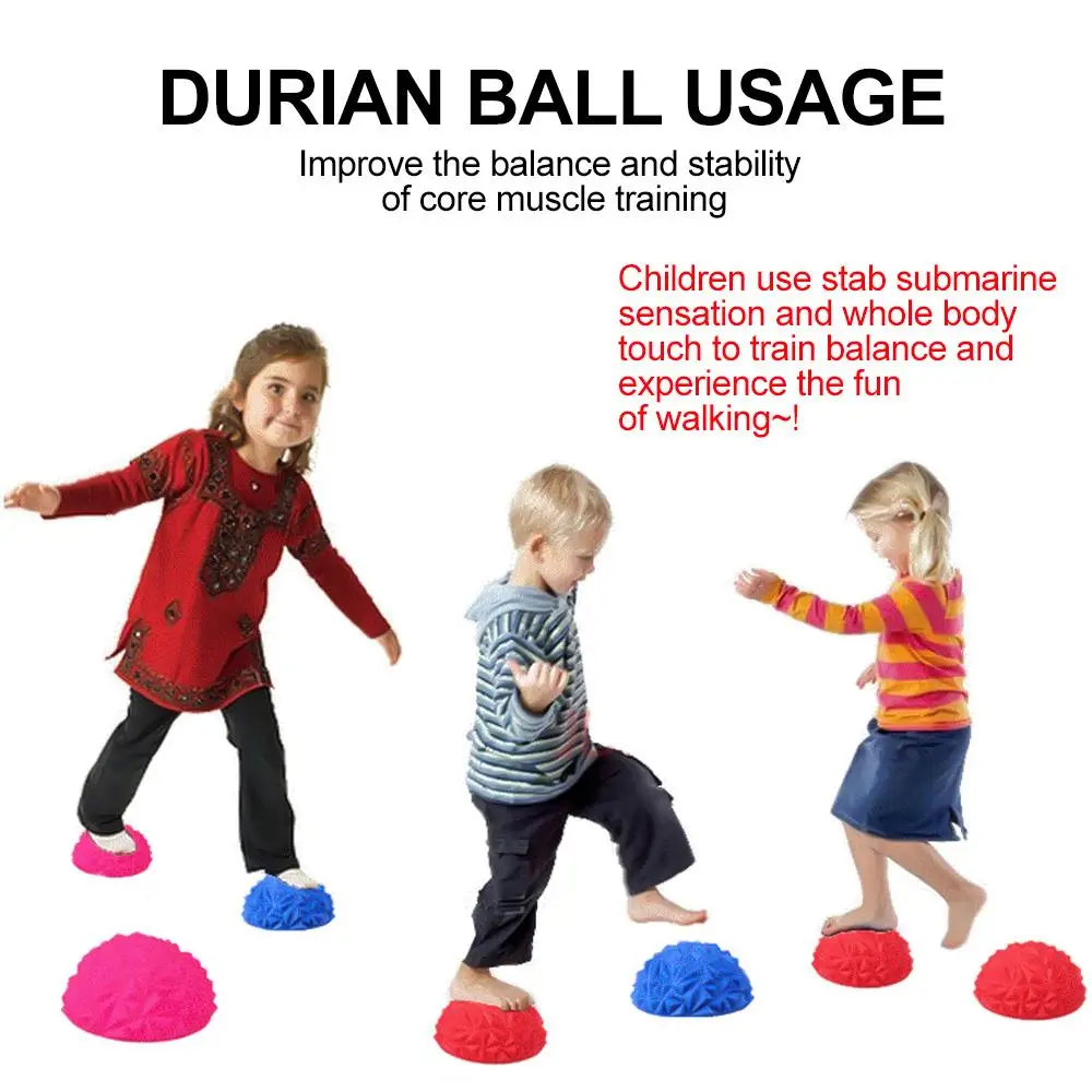 

Balance Massager Half Ball Point Durian Gym Sporting Goods Yoga Muscle Physical Workout Fitness Exercise Ball
