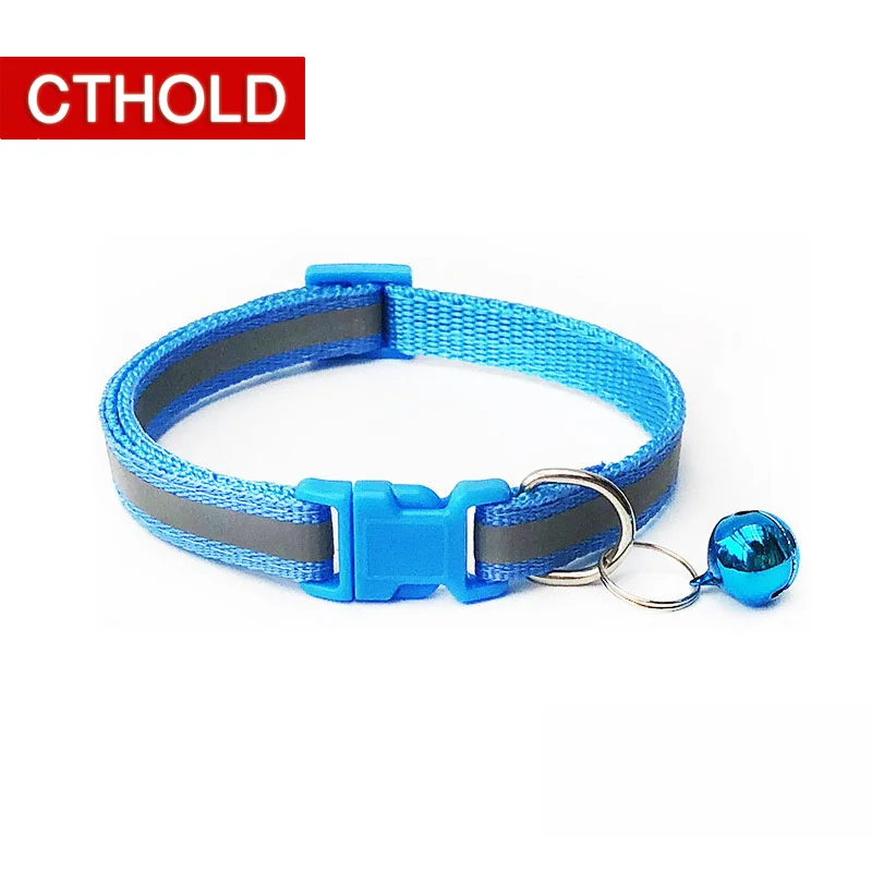 CTHOLD 100 шт/партия популярный собачий ошейник нейлоновый креативный горячий безопасный ошейник для питомца для освещенного светоотражающий собачий ошейник Расширенный светящийся