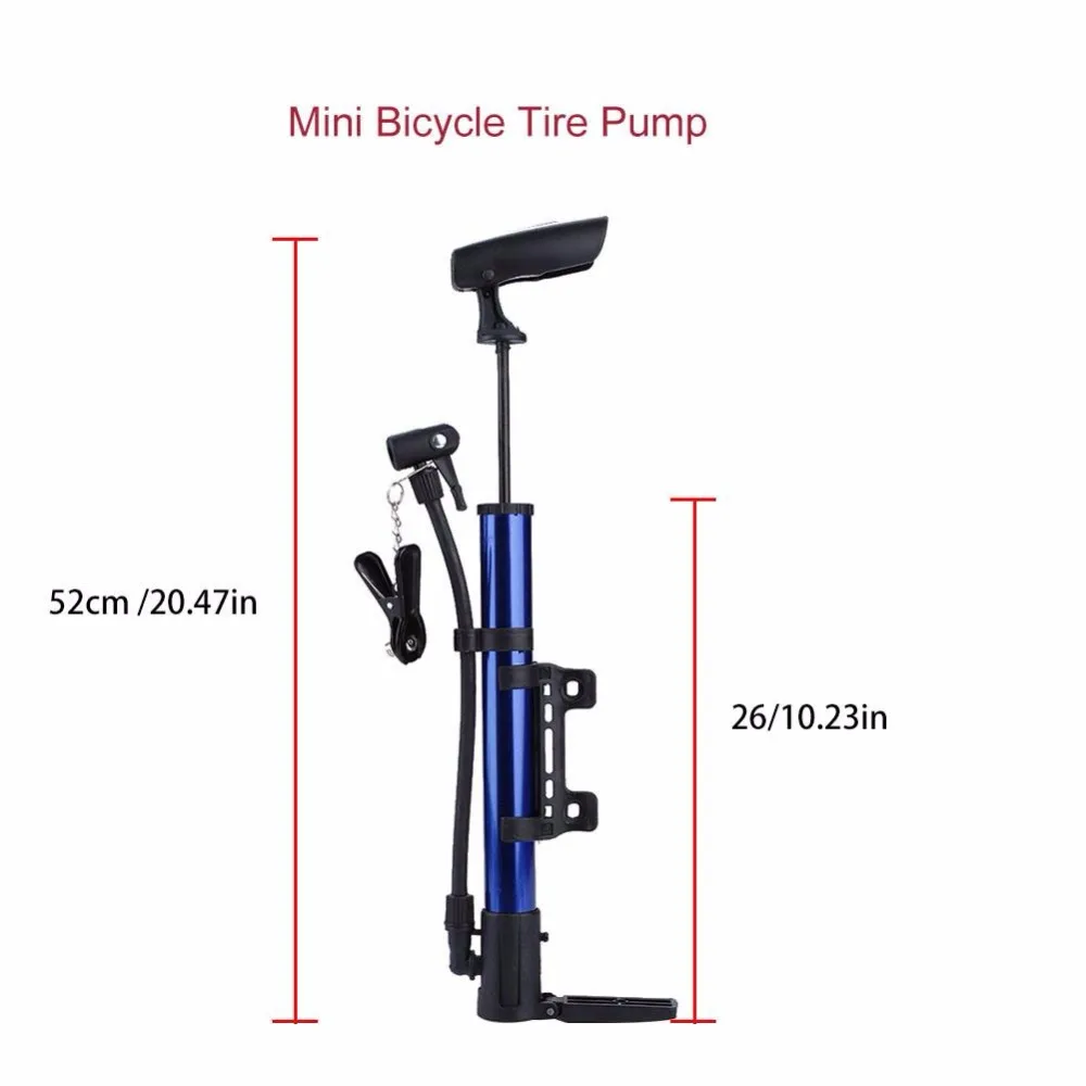 Мини-насос для шин для велосипеда, велосипедные алюминиевые детали, велосипедный воздушный велосипед, горный ручной насос для велосипеда, портативный сплав