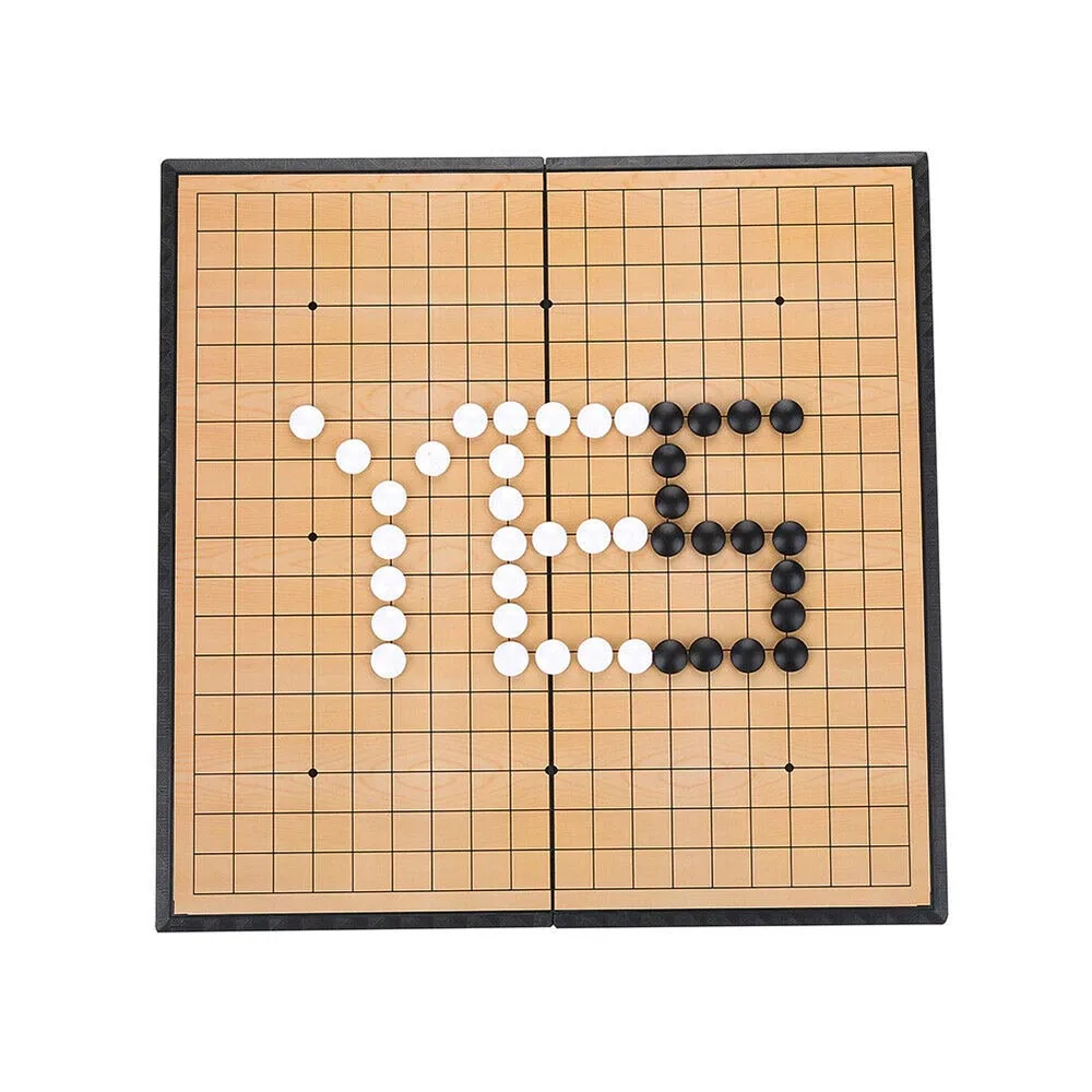 

Folding Magnetic Travel Go Game Set Puzzle Board Game Toy Birthday Gift