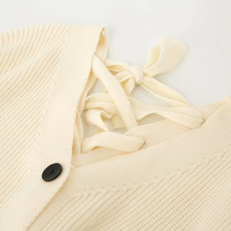 Za 2019 fashion Women Sweater Autumn Solid V-Neck Chic Single Breasted Cardigan Puff Sleeve Loose Knitting Warm Sweaters Female Za 2019 fashion Women Sweater Autumn Solid V-Neck Chic Single Breasted Cardigan Puff Sleeve Loose Knitting Warm Sweaters Female