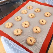 Профессиональный антипригарный силиконовый Стекловолоконный коврик для выпечки силиконовый инструмент для жарки силиконовый коврик для выпечки