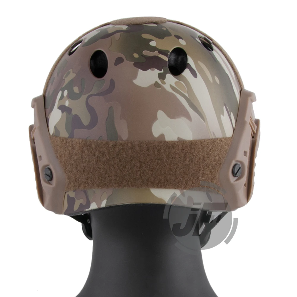 Emerson PJ Тип Быстрый Шлем EmersonGear тактическая стрельба Охота Bump прыжок шлем Goggle w/флип-вниз козырек+ NVG кожух