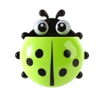 

Cute Animal Sucker Ladybird Designed Bathroom Wall Decor Toothbrush Holder