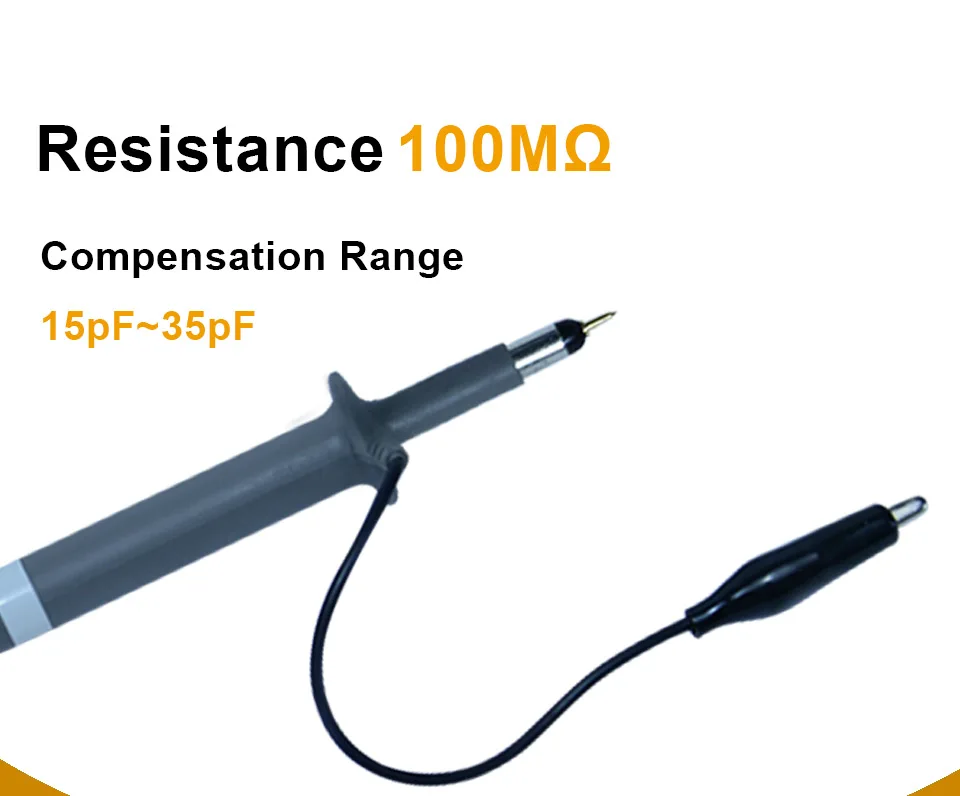 Description Picture 4 of itemHantek T3100 100MHz Oscilloscope Probe X100 Passive High Voltage Probe Oscilloscope