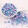 Gradient Mermaid Pearls Beads Multi Size 3mm 4mm 5mm 6mm 8mm Round ABS Imitation Pearl With Hole For DIY Jewelry Bracelet Craft ► Photo 3/6