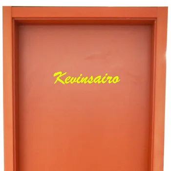 

1pcs Metal Cut Name Sticker Custom Personalized Waterproof Label PVC Stickers Children's Stationery Tag Daily Necessities Labels