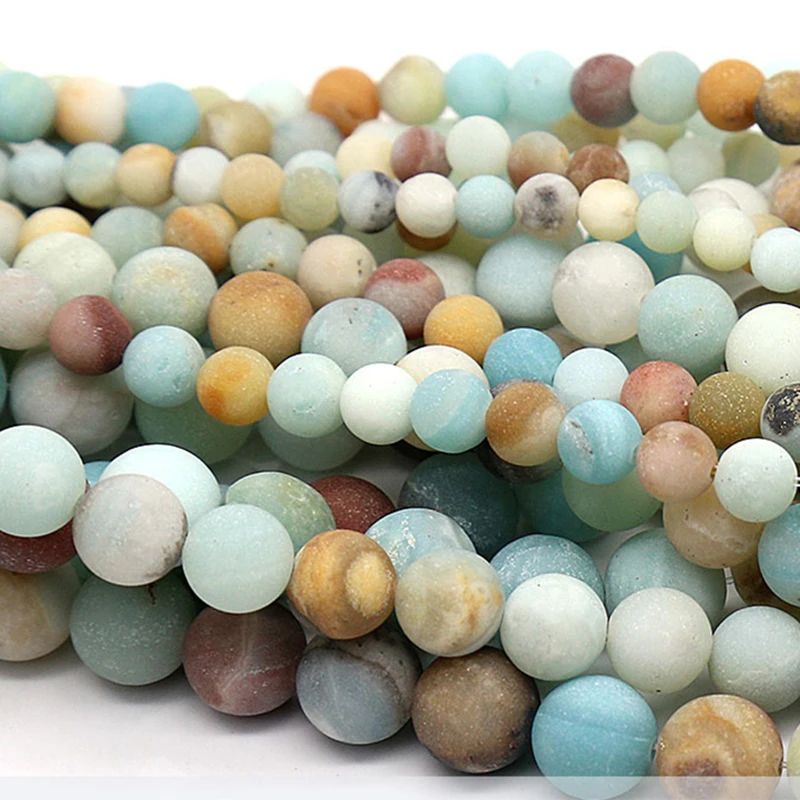 Malahill Natural Faceted Cube Agate Beads - 6mm Stone Beads For Jewelry Making (5 Strands Per Bag)