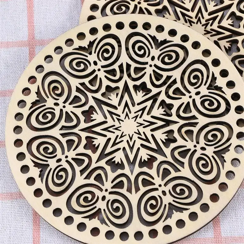 2 шт деревянные DIY круглые доски домашние сумки материал сумка на плечо доска DIY сумка аксессуары для женщин Девушки Вечерние