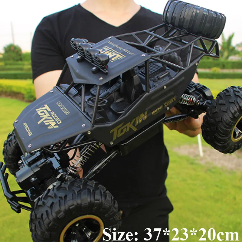 RC автомобиль 4WD 2 4 ГГц альпинистский 4x4 двойной двигатель Bigfoot модель