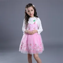 Кружевные платья принцессы для девочек; детское рождественское праздничное зимнее платье для дня рождения; одежда для костюмированной вечеринки с героями мультфильмов для подростков; новая осенняя одежда с длинными рукавами