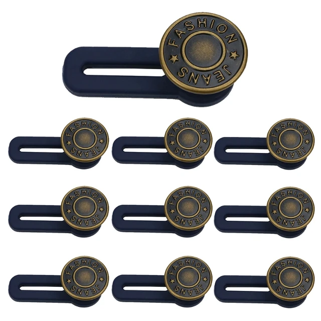 10PCS Metal Button Extender for Pants 