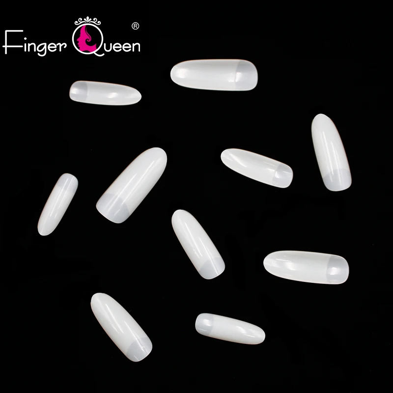 Fingerqueen поддельные ногти Forpretty украшения для дизайна ногтей Naturel прозрачный Маникюр 100 шт Акриловые Unghie Finte
