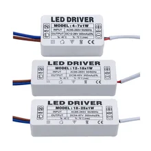 LED sürücü 300mA 1-3W 3-5W 4-7W 8-12W 12 -18W 18-25W 25-36W LED güç kaynağı ünitesi 350mA AC90-265V için aydınlatma Transformers led(China)