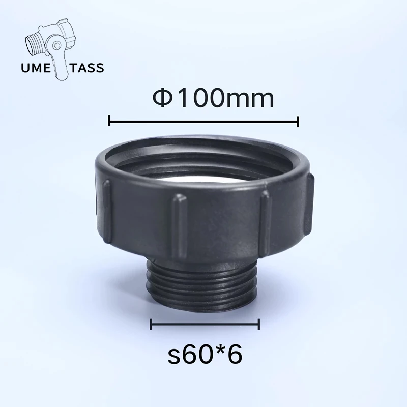Männlich S60x6 für Ihr Tank Ibc von 1000 Liter Anschluss Weiblich S75x6 Männlich S60x6 für Ihr Tank Ibc von 1000 Liter Anschluss Weiblich S75x6