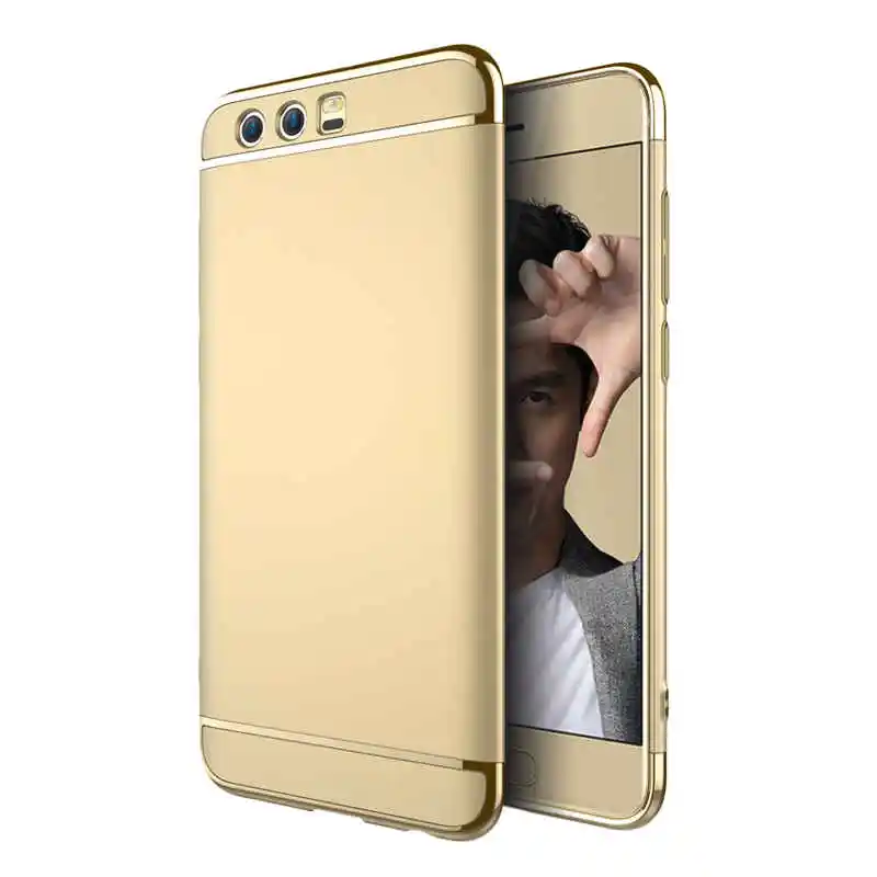 Gold На huawei Honor 9 чехол Honor 9 Легкий протектор чехол на Honor 9 Lite матовый Капа 3в1 жесткий чехол на Honor 9 чехол Чехол Capa Coque - Цвет: Gold