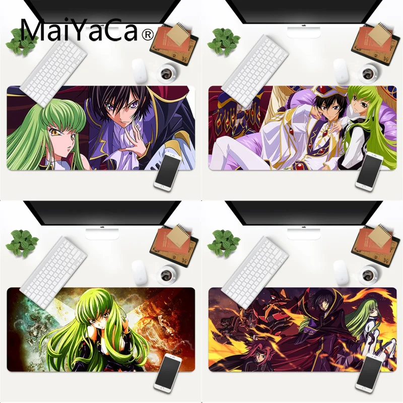 

Design Code Geass Rubber Mouse Durable Desktop MousepadÂ Gaming Mouse Pad Large Deak Mat 700x300mm for overwatch/cs go