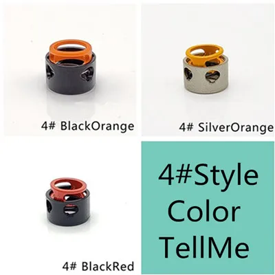 4StyleColorTellMe Meetee, 20 шт, мода, стиль, металл, фиксатор шнура, шнур для шляпы, пряжка, сделай сам, пуховик, Весенняя кнопка, аксессуар для костюма - Цвет: 4StyleColorTellMe
