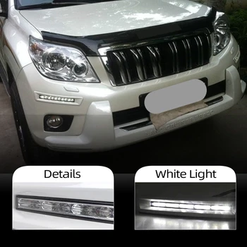 

Car flashing 2pcs 12v CAR LED for Toyota Prado FJ150 LC150 Land Cruiser 2700/4000 2010 2011 2012 2013 DRL Daytime Running Light