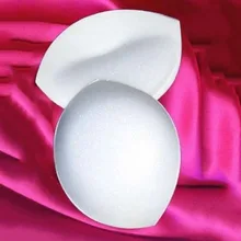 1 Pair Summer Breast Bra Bikini Inserts Chest Pad Sponge Foam Bra Pads Chest Cups Women Swimsuit Padding Inserts
