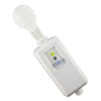 

16A 220V 240V EU Plug GFCI Leakage Protection Safety RCD Socket Adaptor Home Circuit Breaker Cutout Power Trip Switch