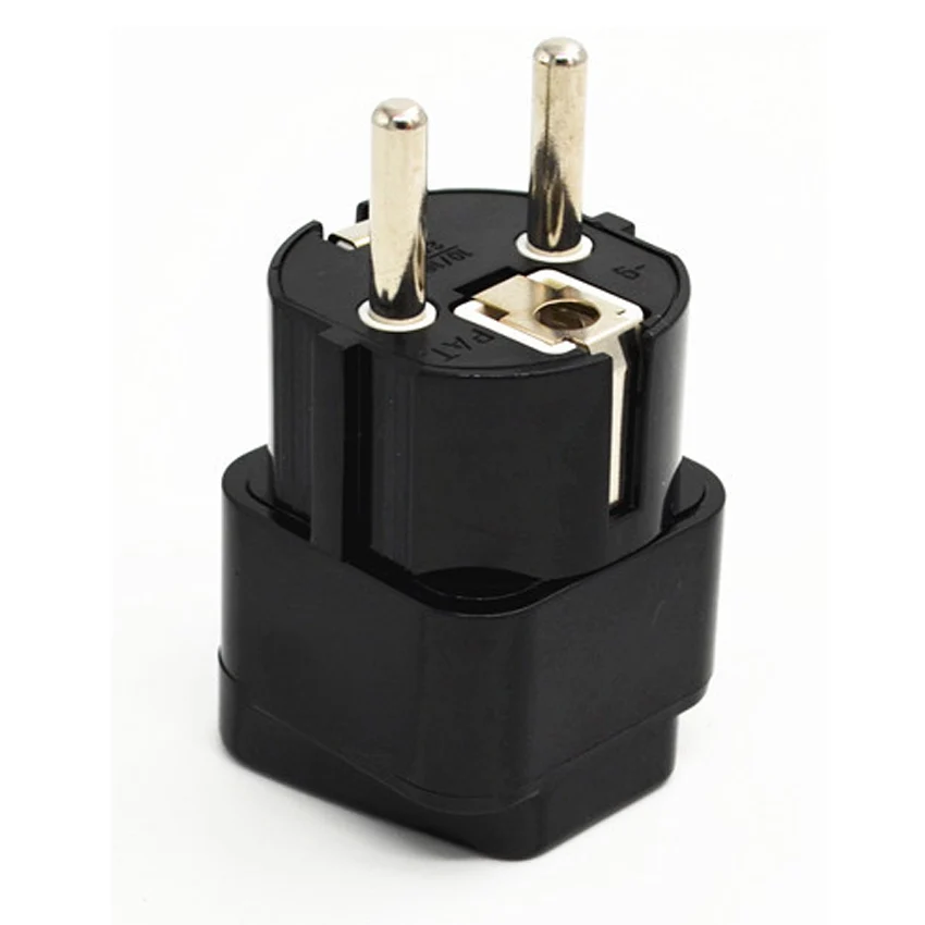 Universal 16A 250V India AU US UK to EU AC Electrical Power Plug Adapter Russia Germany Franch Travel Home Schuko plug