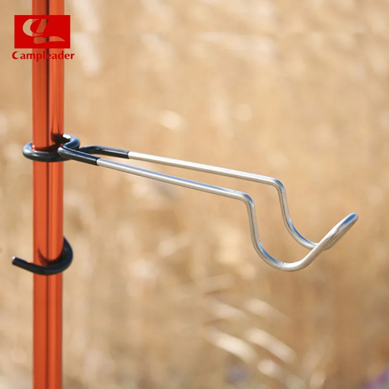 

Outdoor 304 Stainless Steel Clip Type Lamp Hanging Multi-functional Gas Lamps Hook-gua shai Net New Upgrade Clip Type Lamp Hangi