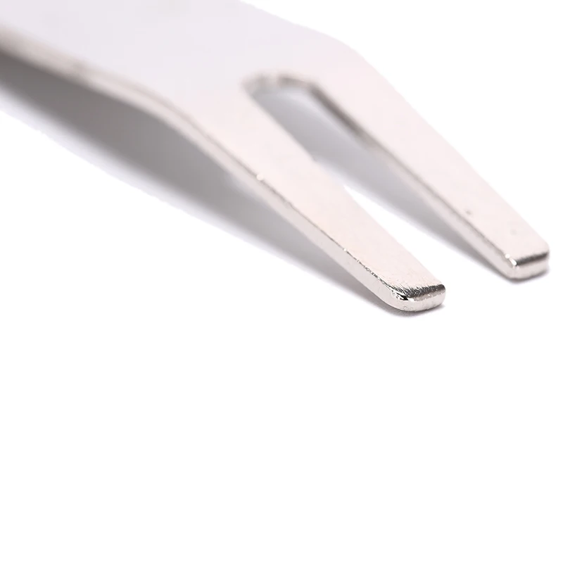 1 шт. нержавеющая сталь, для гольфа инструмент для углубления Switchblade Pitch Groove Cleaner Golf Pitchfork с Гольф-маркер Прямая