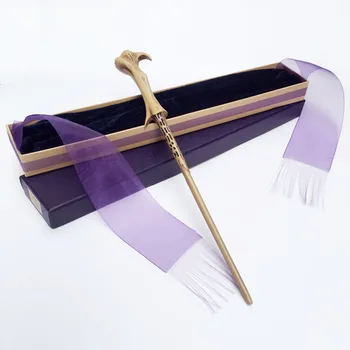 

2017 Metal/Iron Core Lord Vodermort Magic Wand/ Harry Moive Magical Wand/ Elegant Ribbon Gift Box Packing