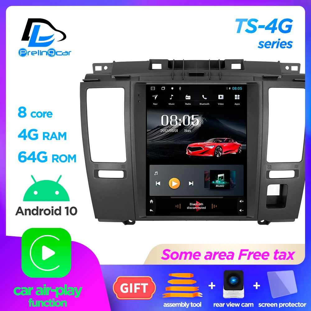 Android 10 0 4G LTE Автомобильный gps Мультимедиа стерео радио для nissan tiida latio pulsar 2004 2010 | Мультимедиаплеер для авто -33009698581