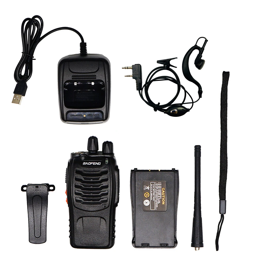 3pcs Baofeng bf-888s Walkie Talkie Dual-band Interphone CB Ham Radio hf Transceiver Portable bf 888s Two Way Radio 10km kulaklk