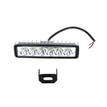 

18W 6 LED DC 10-30V Flood Bar Work Light Boat Car Truck Lamp SUV UTE ATV Offroad NEW
