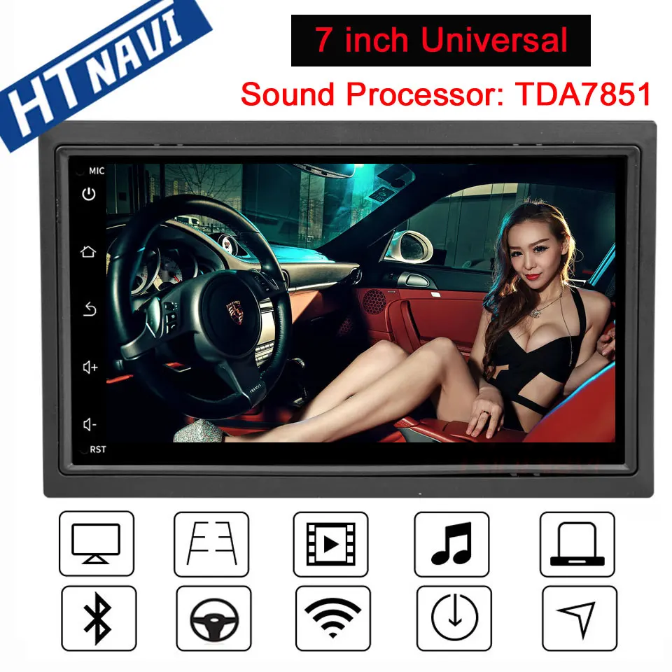 

Octa core Android 7 2Din Car Multimedia Player Navigation Stereo Car Radio DVD For Audi A5 A4 B6 B7 B8 B9 A3 8P Radio Q5 Android