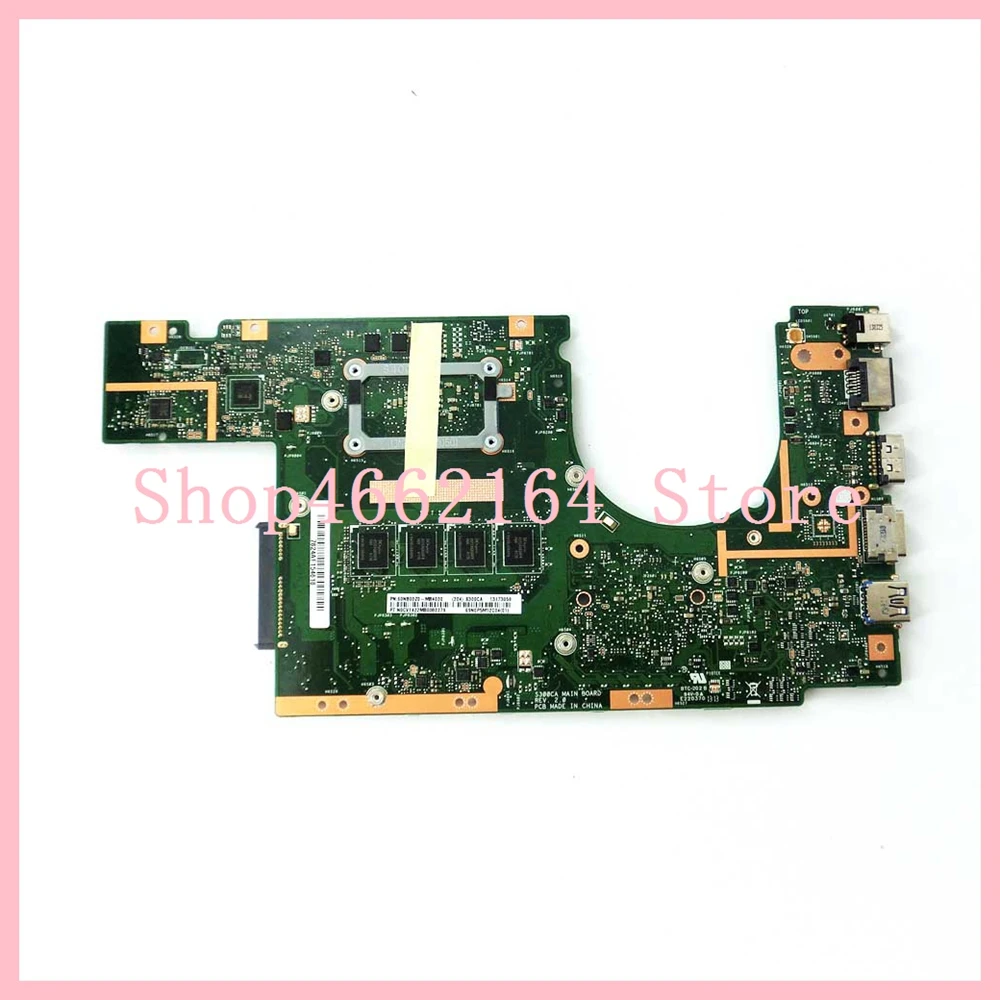 buy  S300CA Motherboard I7-3517CPU 4GB RAM Motherboard For ASUS S300 S300C S300CA Laptop Mainboard S300C