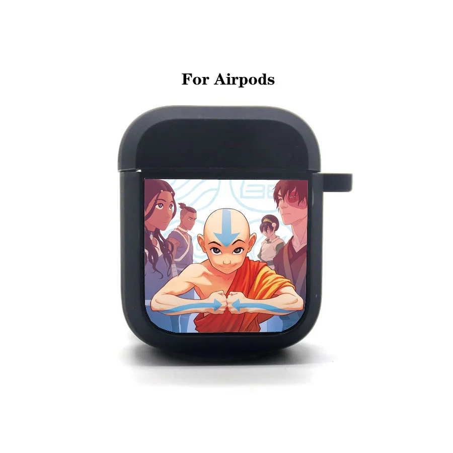 

Anime Avatar AirPods 2 case Cover Apple AirPods 2 Earphone bag Soft Silicone Bluetooth Protective Earphone Case