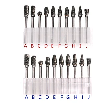 

Newest Rotary Grinder Burr Bits Tungsten Carbide Burr Radius End Single/Double Cut Rotary Burr File
