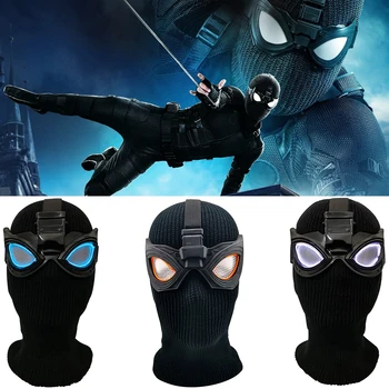 

spider Homecoming Mask superhero Cotton Full Head Helmet Far From Home Masks for Man Women Adult Halloween Cosplay Costume Props