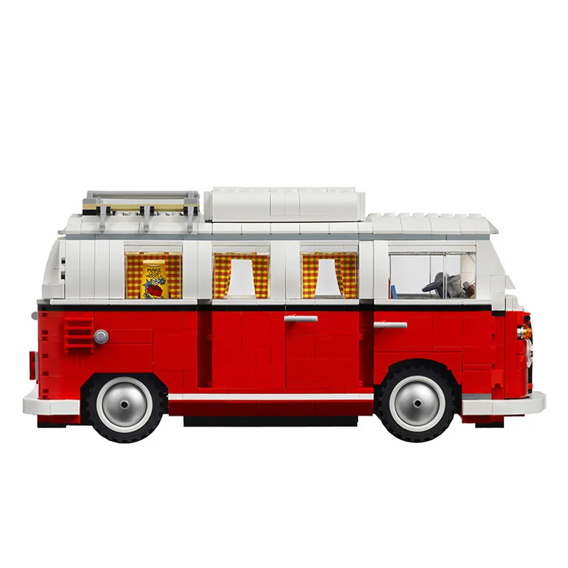 21001 21002 21003 Creator T1 Camper RV туристическая машина 1354 шт. модель строительные блоки игрушки MOC 10220 10242 1025