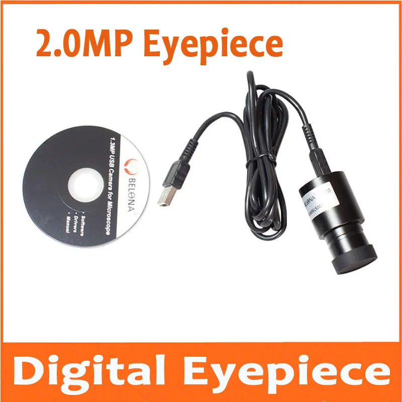 

2.0MP Universal microscope telescope Electronic eyepiece Lens computer OTG mobile interface 23.2mm Windows 2000/XP VISTA