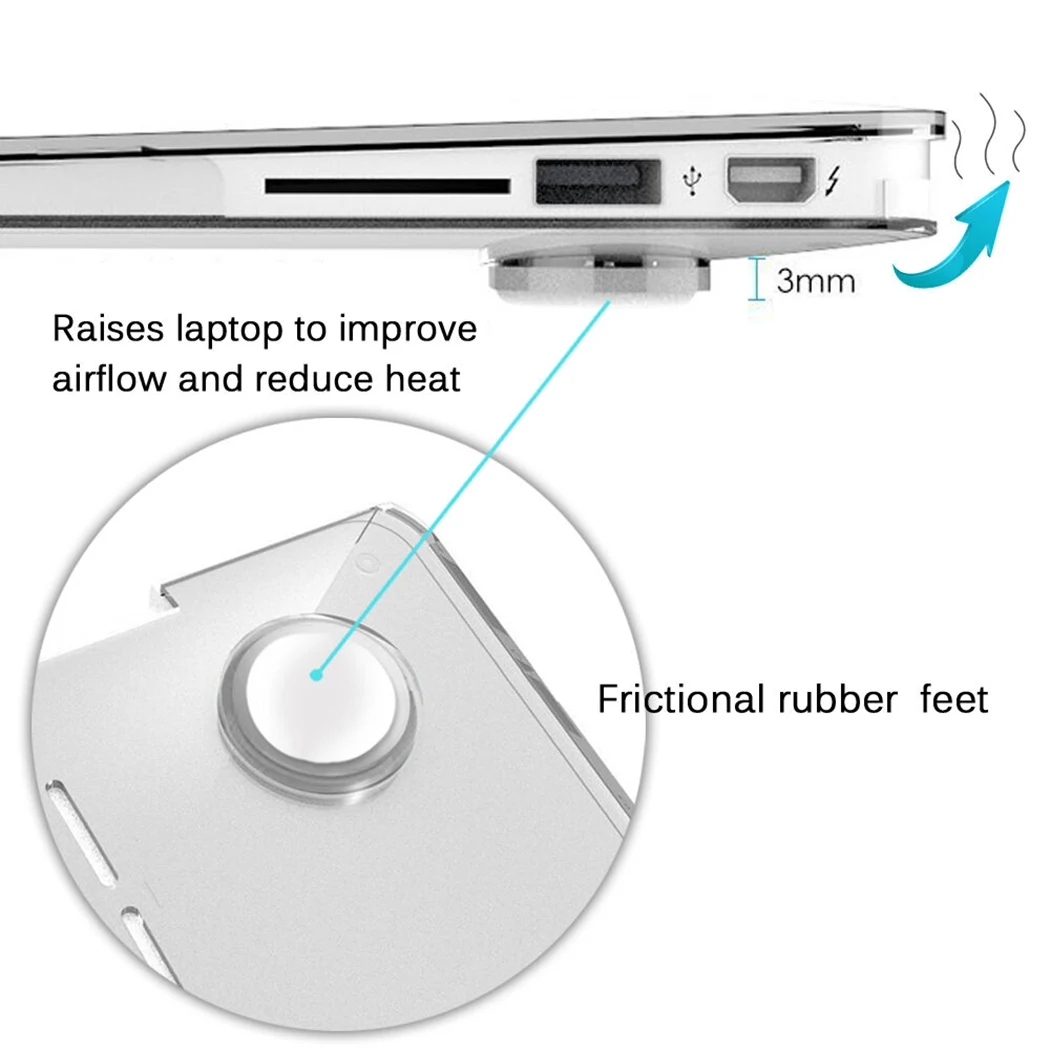 Защитный чехол для ноутбука на MacBook Air 1"(A1932), MacBook Air 13,3"(A1466), для MacBook Pro 1"(A1708) 15