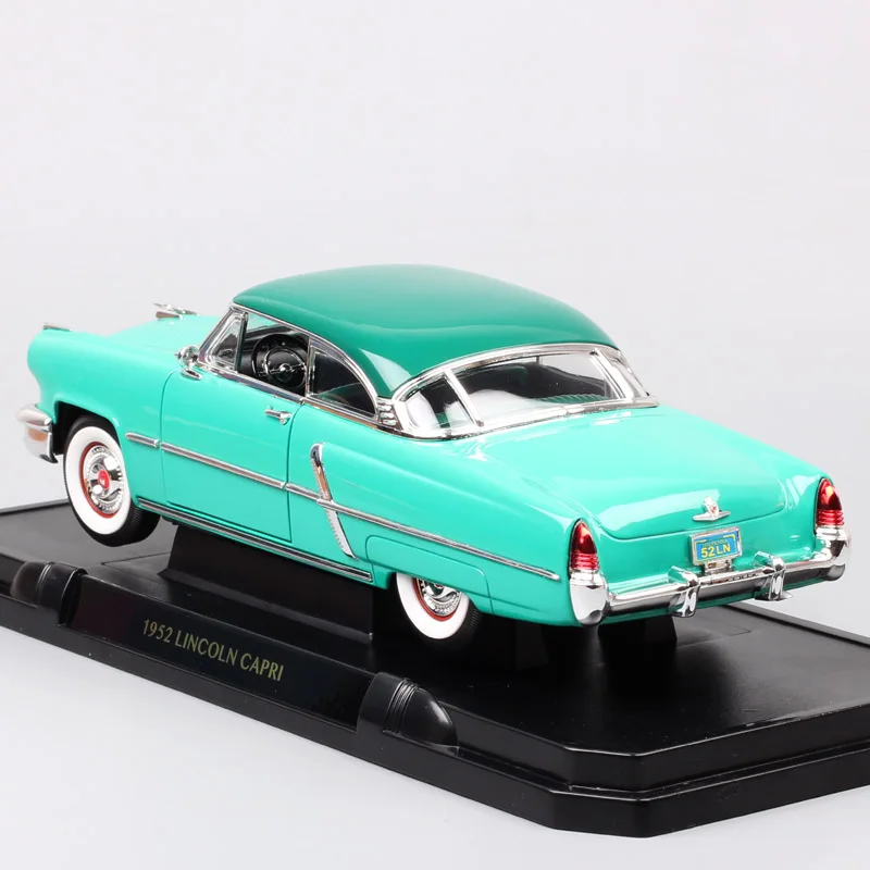Классические 1/18 масштабные бренды большие 1952 Lincoln Capri литье под давлением машины Автомобильные транспортные средства континентальные миниатюры игрушки для детей