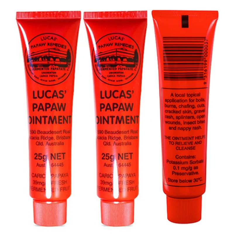Австралийская Лидер продаж мазь Lucas PAPAW 25 г крем для подгузников аппликатор сыпи