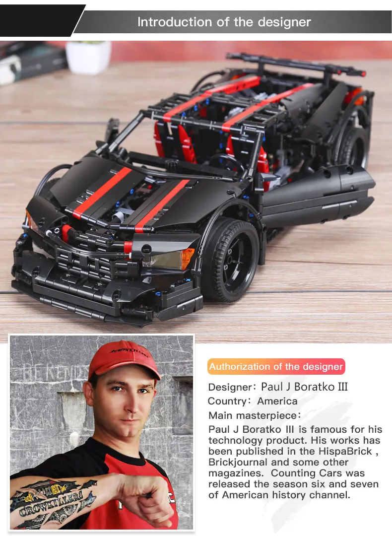 DHL XB07003 Technic строительные блоки Assassin X19 Набор гоночный автомобиль Moc подарки для детей
