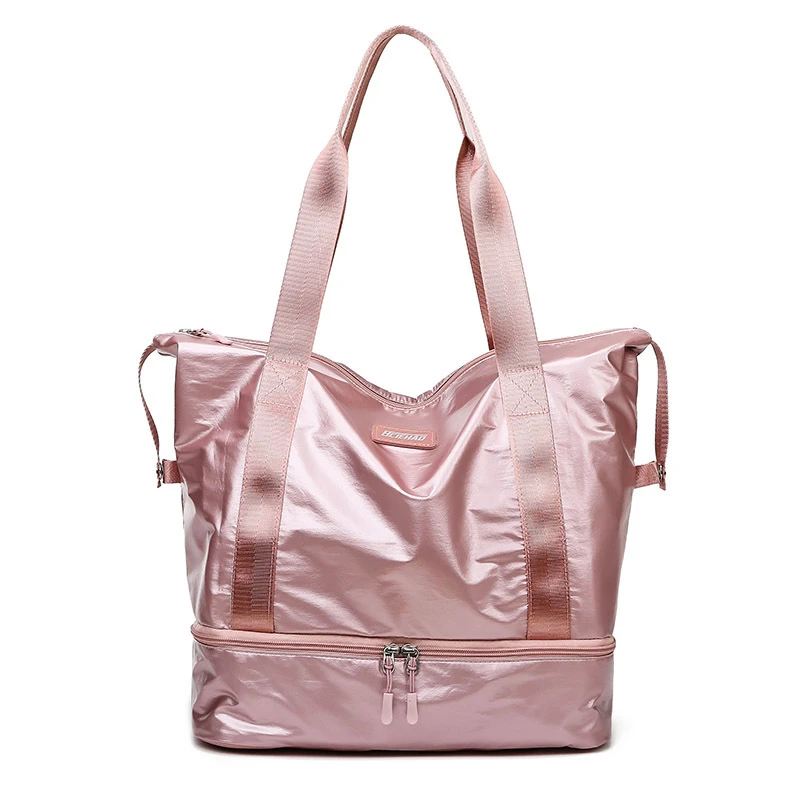 

The new 2020 short distance travel bag for women with large capacity one-shoulder handbag is light and simple travel duffel bag